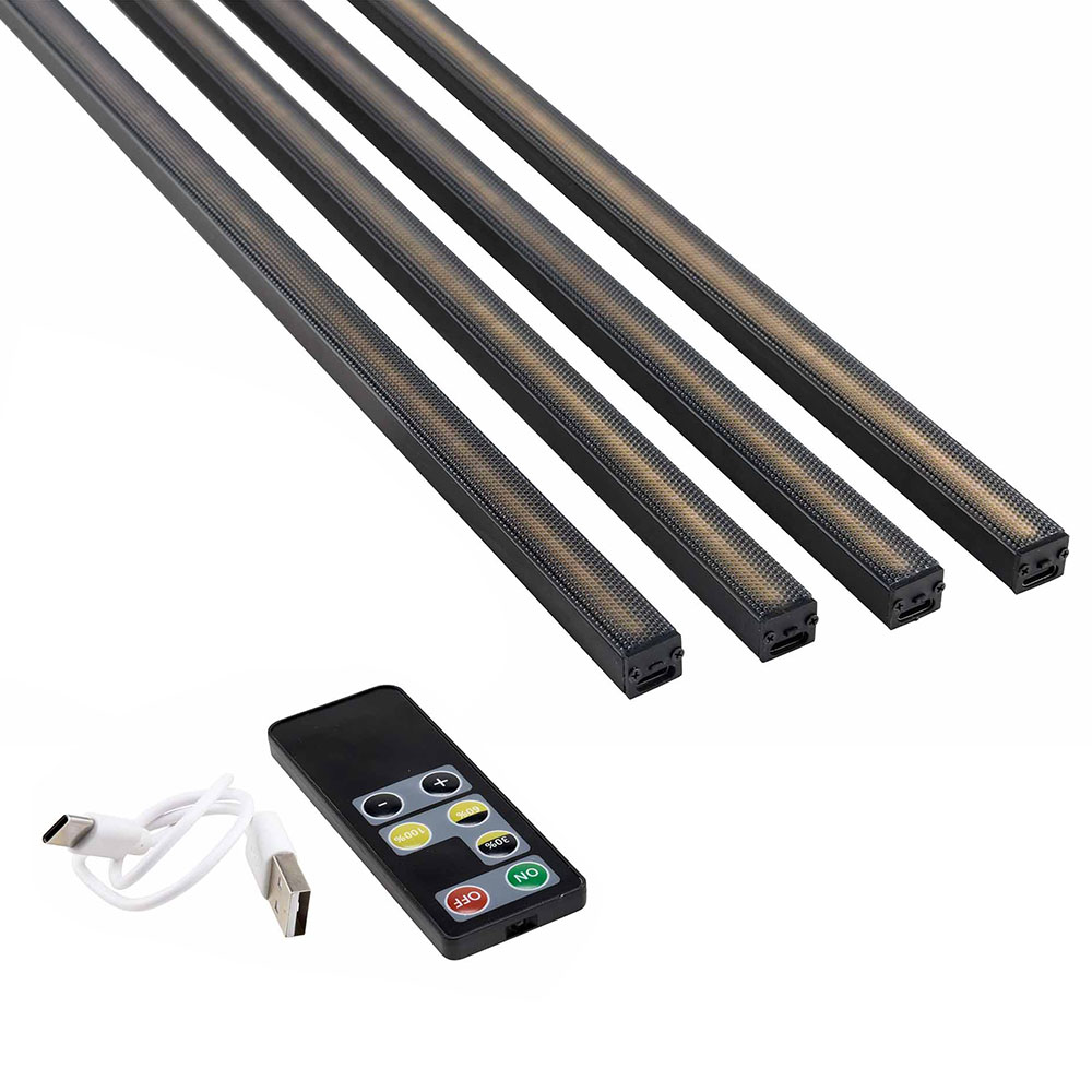 118.11″ (3,000 mm) LED track with remote control
